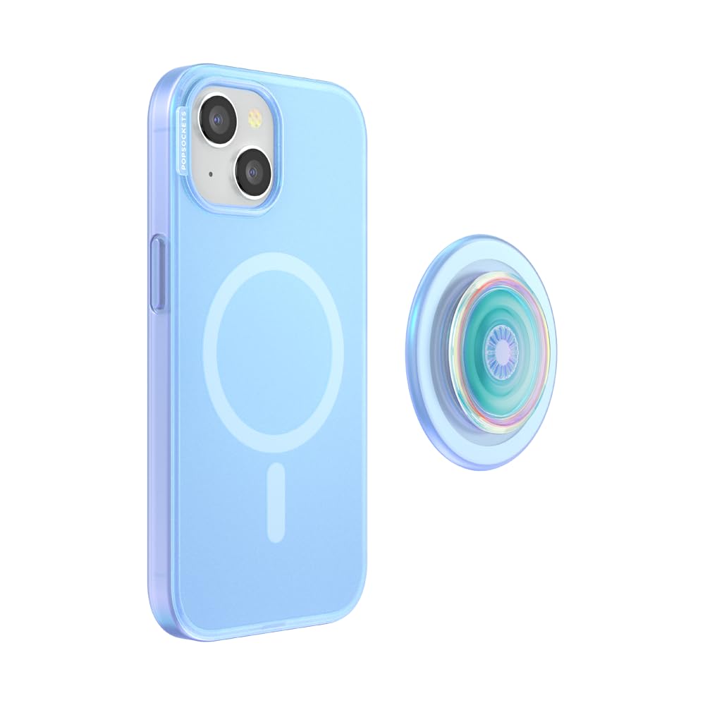 Foto 5 pulgar | Funda Popsockets Para Iphone 15 Con Empuñadura Redonda, Color Azul - Venta Internacional.