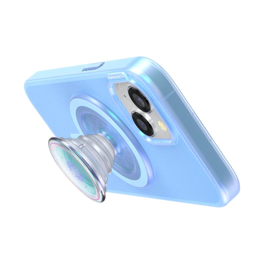 Foto 7 pulgar | Funda Popsockets Para Iphone 15 Con Empuñadura Redonda, Color Azul - Venta Internacional.