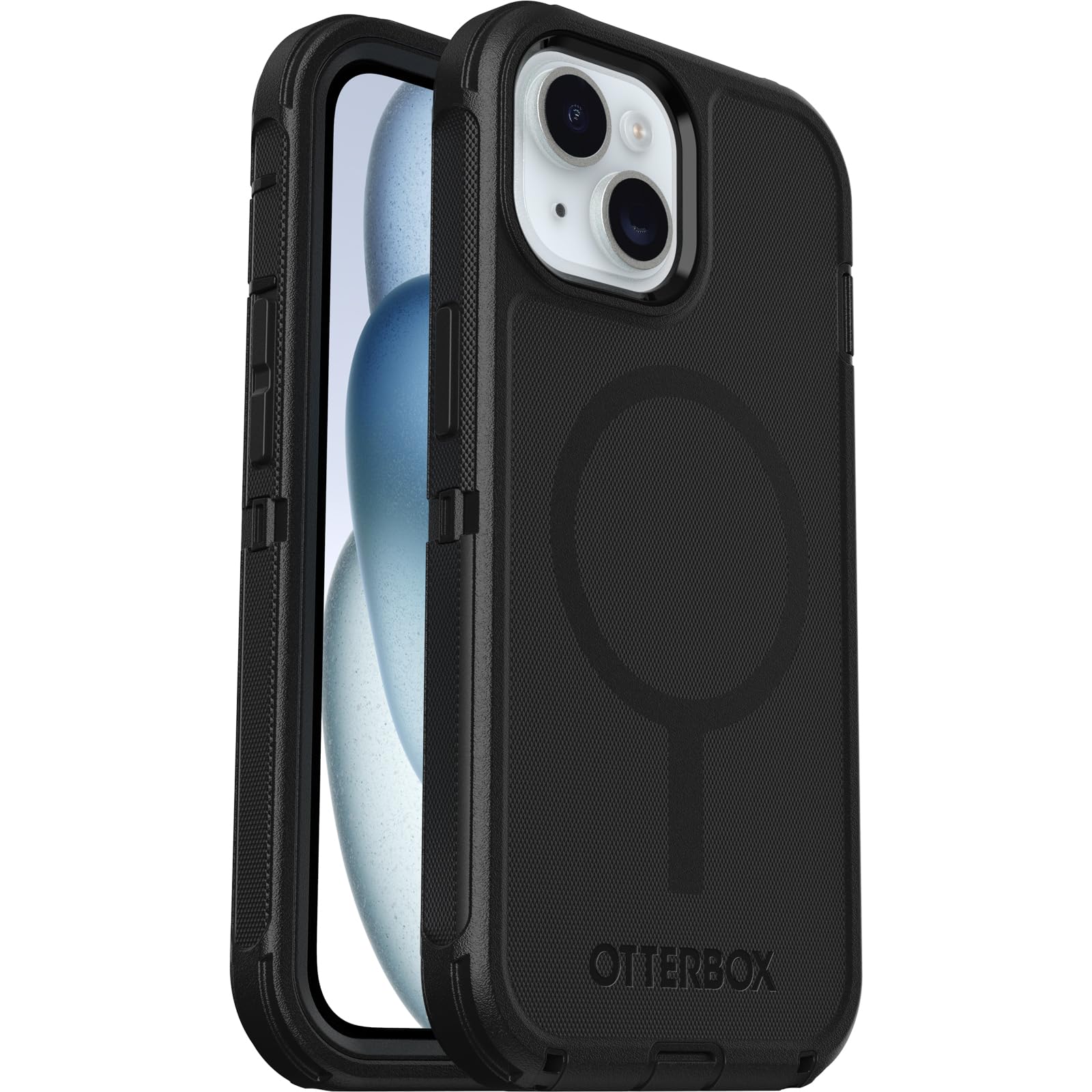Foto 5 pulgar | Funda De Teléfono Otterbox Defender Para Magsafe Iphone 15/14/13 Negra - Venta Internacional.