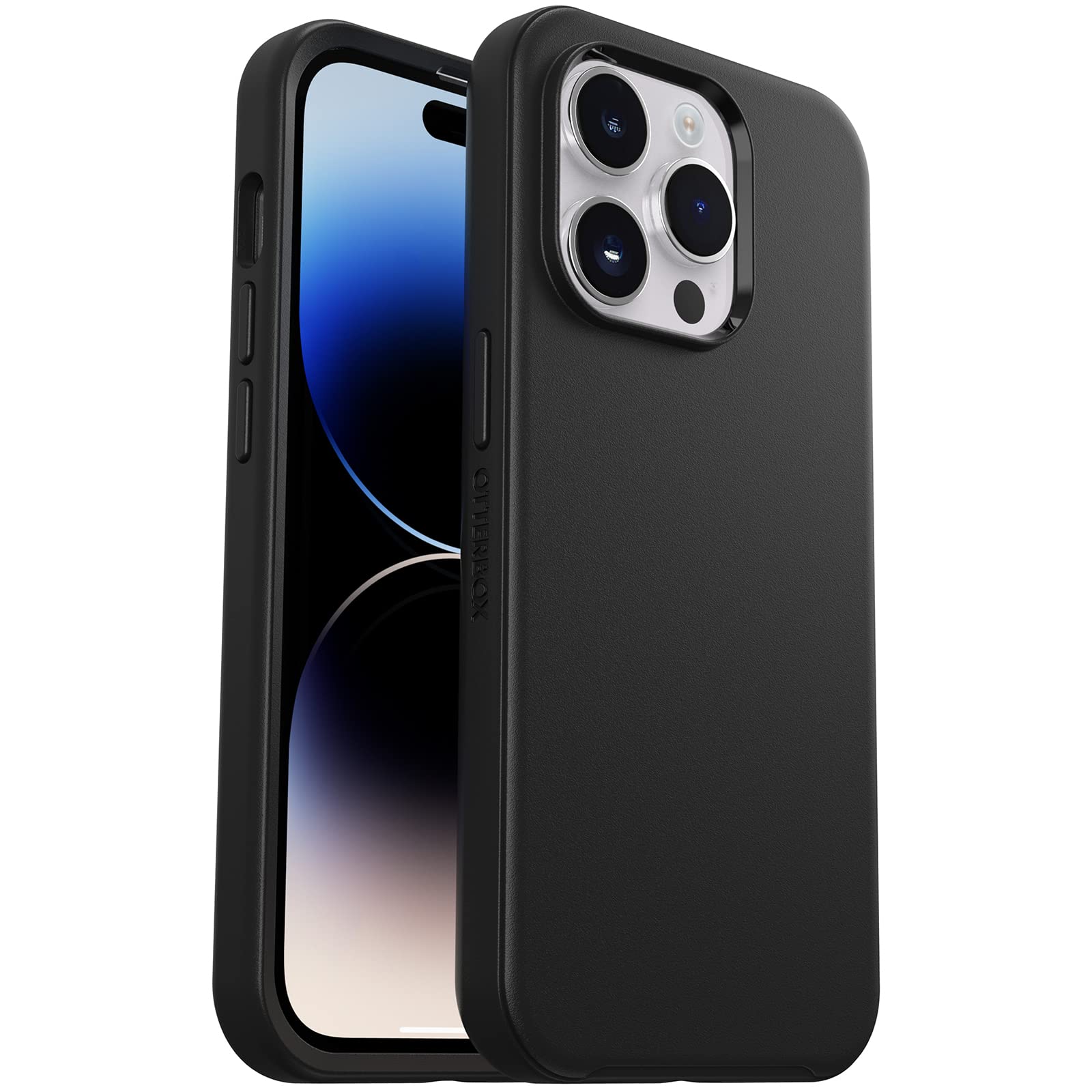 Funda De Teléfono Otterbox Symmetry Series Para Iphone 14 Pro - Negra - Venta Internacional.
