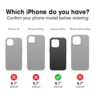 Foto 2 | Funda De Teléfono Otterbox Symmetry Series Para Iphone 14 Pro - Negra - Venta Internacional.