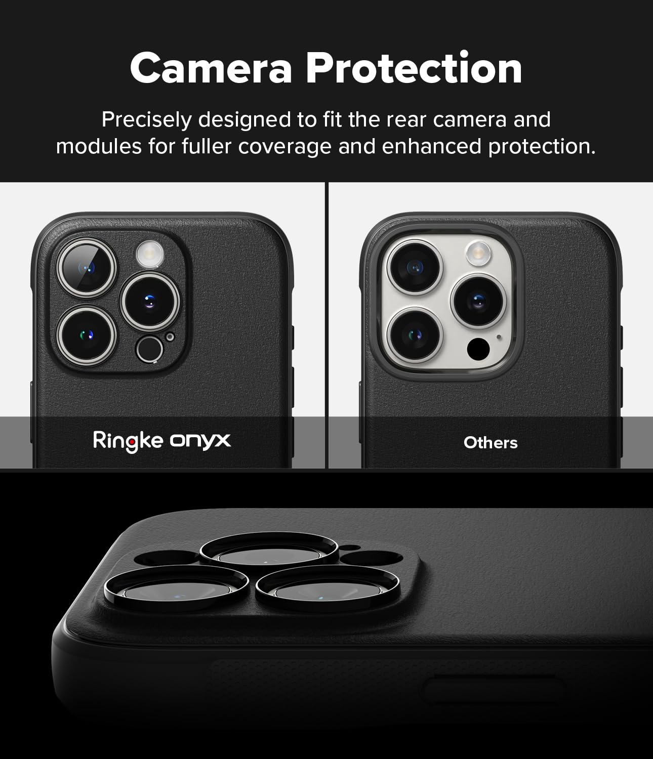 Foto 4 pulgar | Funda Ringke Onyx Compatible Con Iphone 16 Pro Con Magsafe - Venta Internacional.