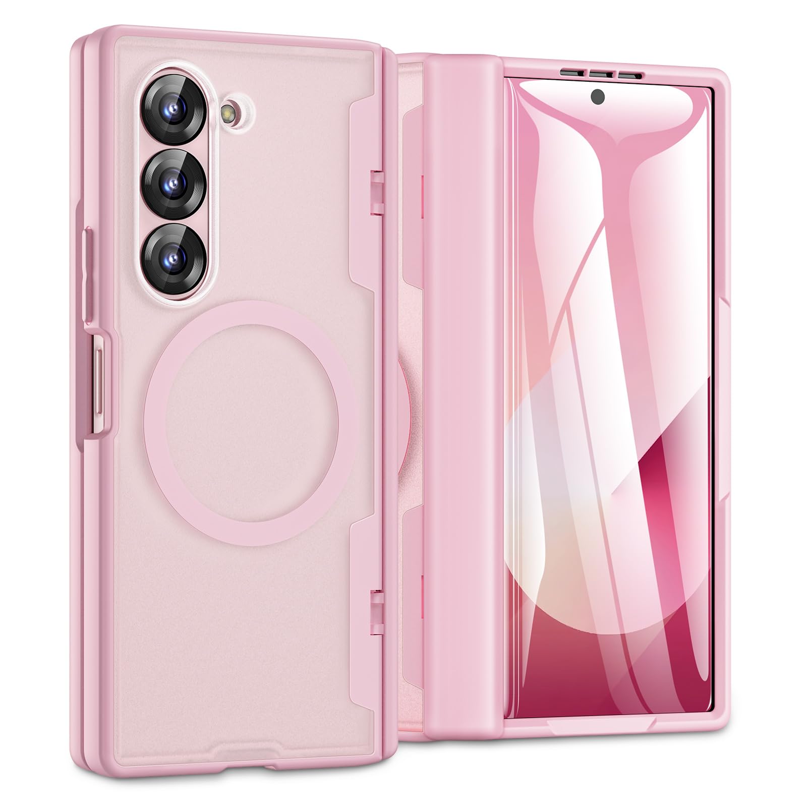 Foto 2 pulgar | Funda Caka Para Samsung Galaxy Z Fold 5 Con Carga Inalámbrica - Venta Internacional.