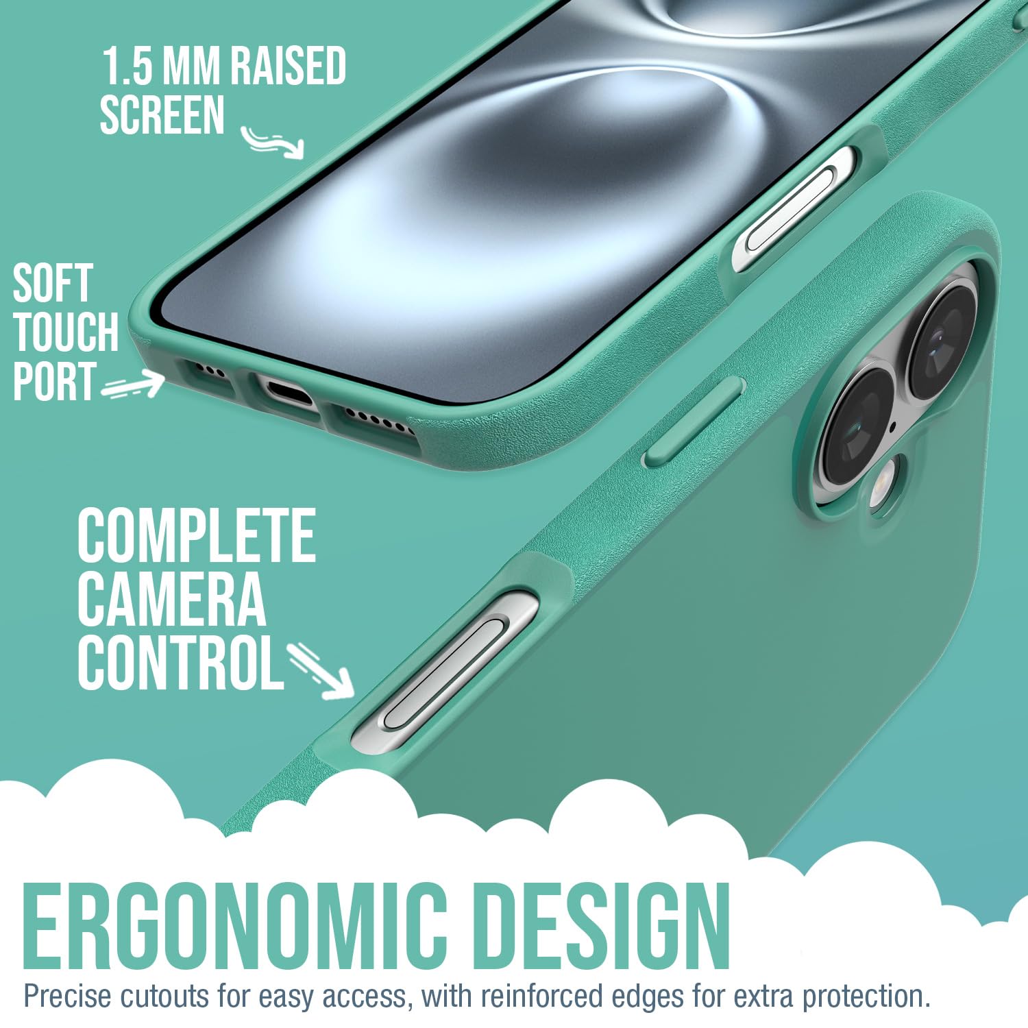 Foto 3 | Funda Smartish  Magnetic Gripmunk Para Iphone 16 Con Magsafe So Jaded - Venta Internacional.