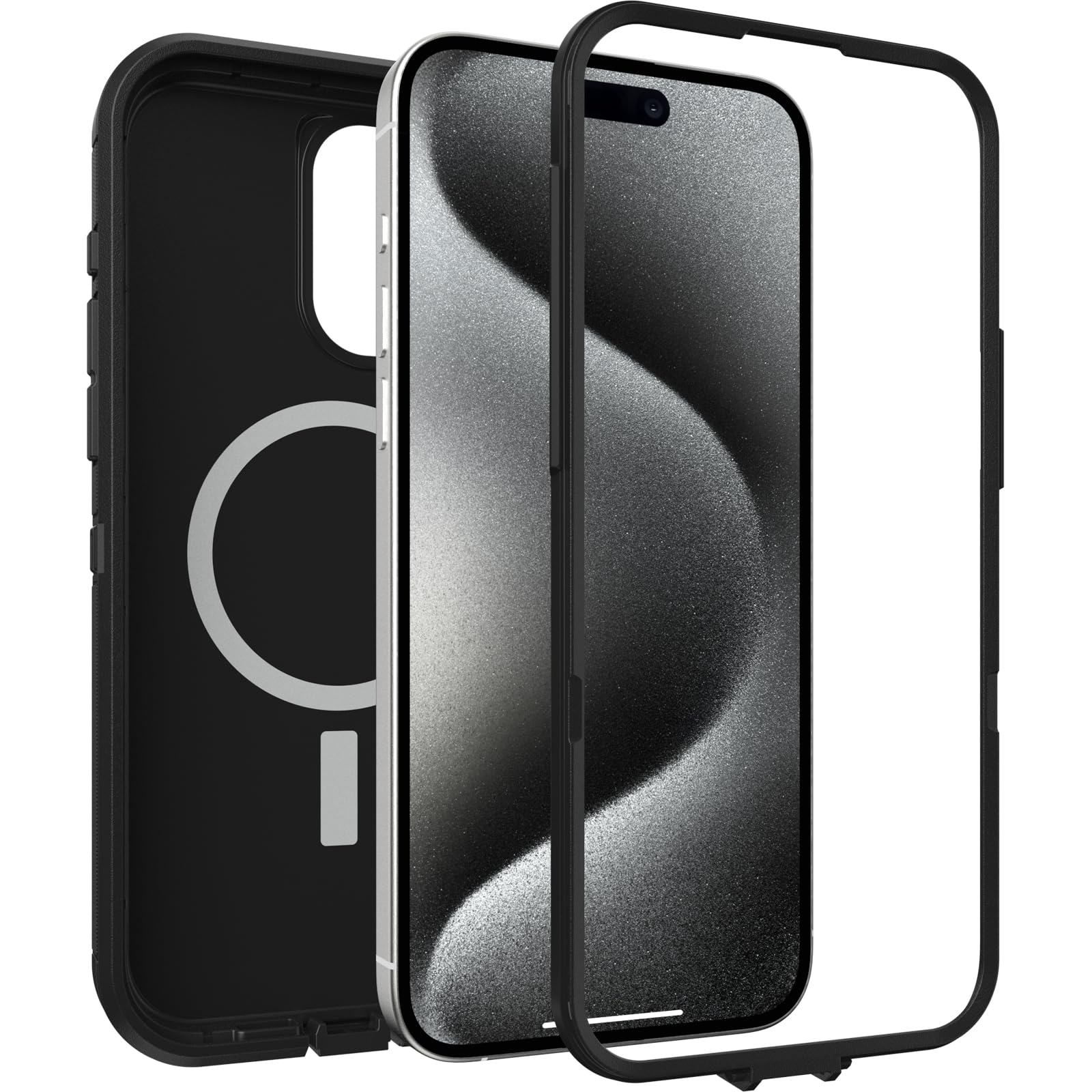 Foto 5 pulgar | Funda Otterbox Defender Series Xt Para Iphone 15 Pro Max Negra - Venta Internacional.