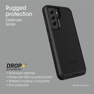 Foto 6 | Funda Otterbox Defender Series Para Galaxy S21 Fe 5g Negra - Venta Internacional.