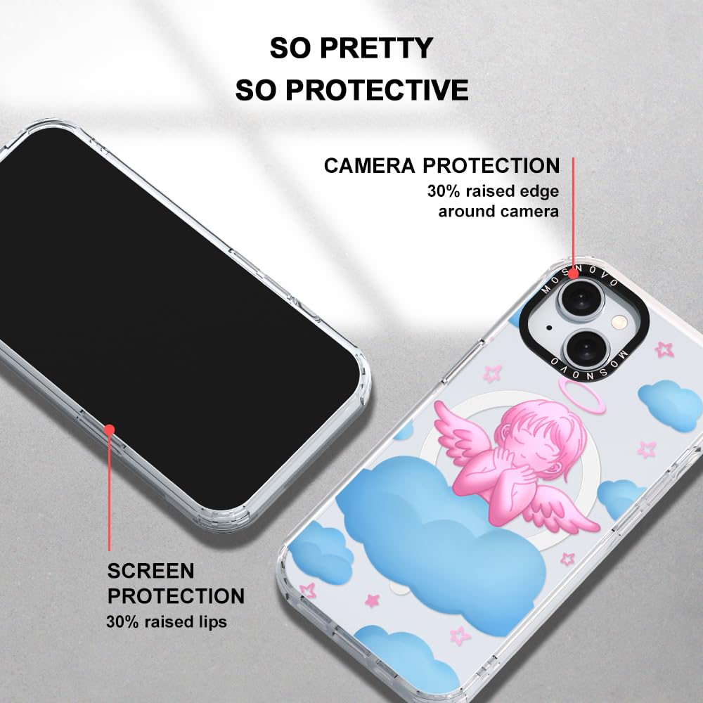 Foto 7 pulgar | Funda De Teléfono Mosnovo Compatible Con Iphone 15 Pink Serenity - Venta Internacional.