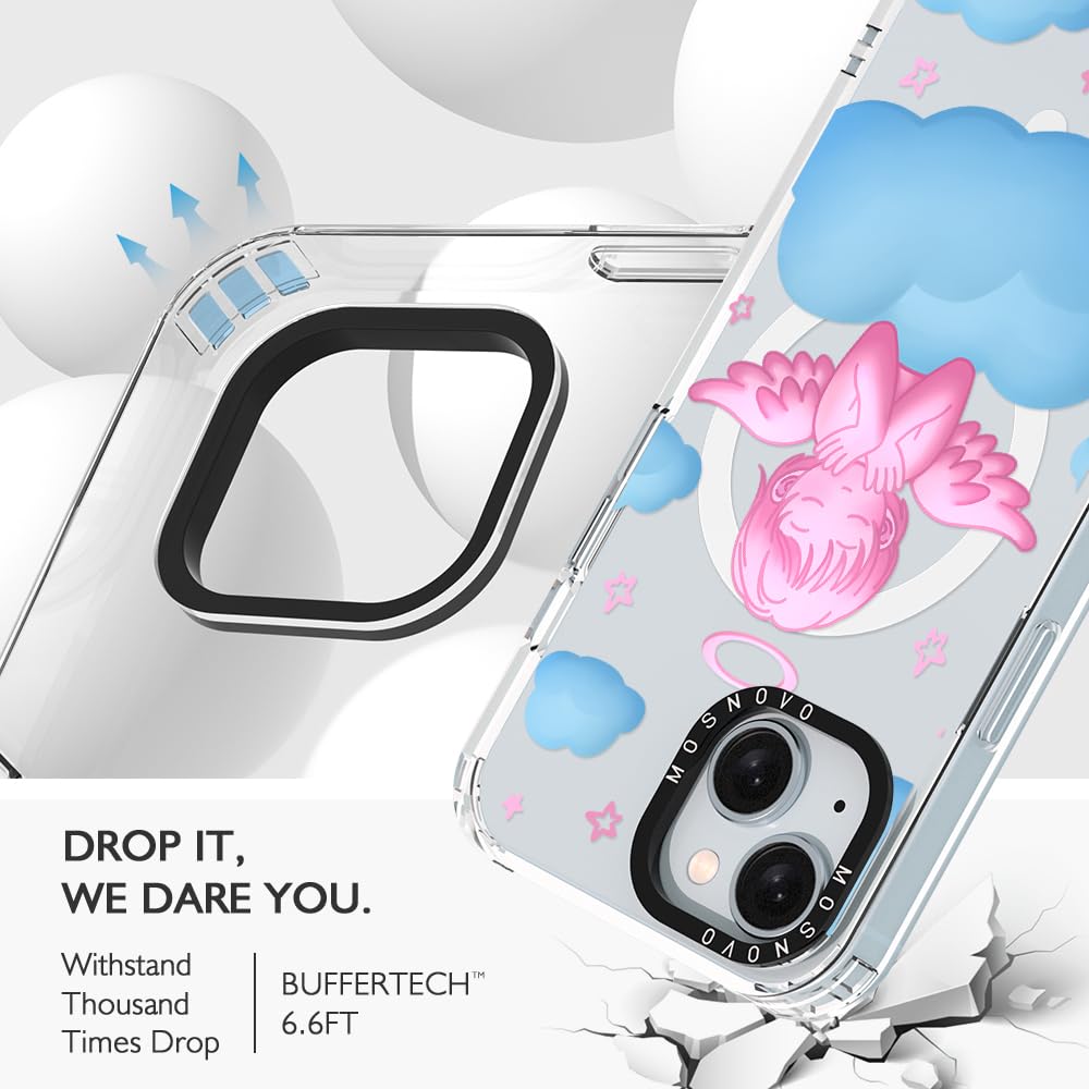 Foto 8 pulgar | Funda De Teléfono Mosnovo Compatible Con Iphone 15 Pink Serenity - Venta Internacional.