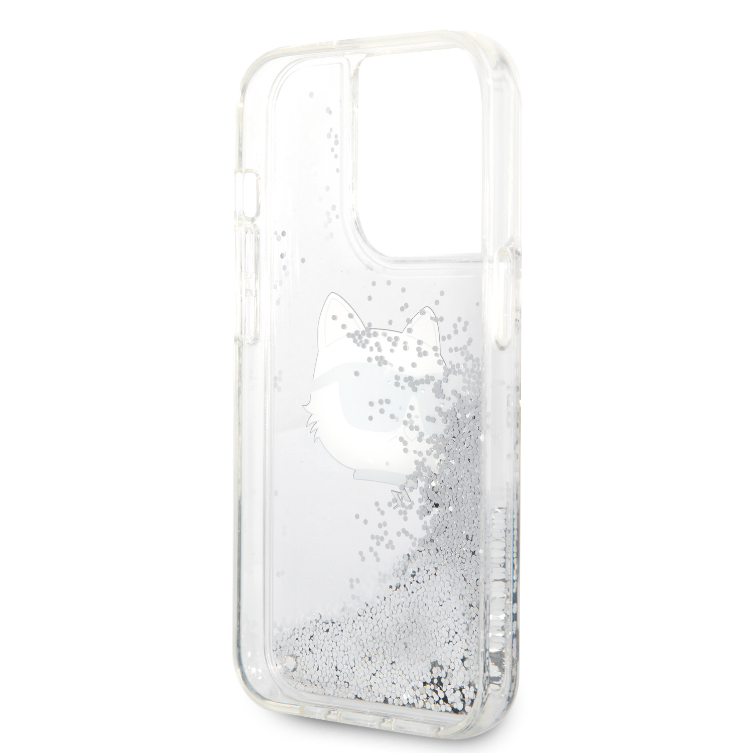 Foto 8 pulgar | Funda Karl Glitter Choupette Para Iphone 15 Pro Original
