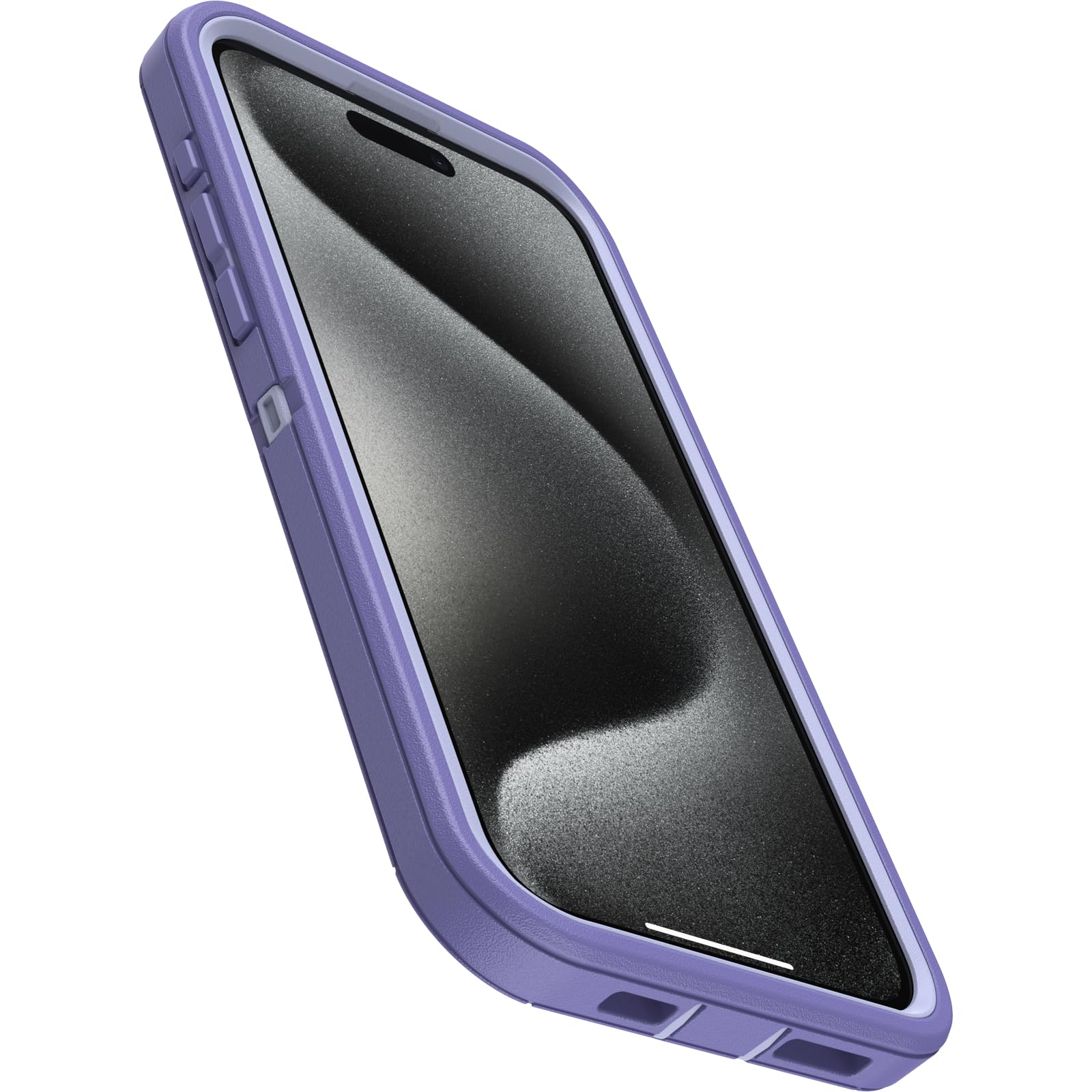 Foto 4 pulgar | Funda Otterbox Defender Series Para Iphone 15 Pro Max, Color Morado - Venta Internacional.