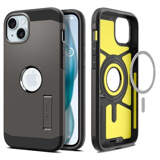 Foto 1 | Funda Spigen Tough Armor Magfit Para Iphone 15 Con Soporte En Bronce - Venta Internacional.