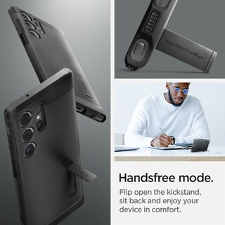 Foto 7 | Funda Spigen Tough Armor Para El Galaxy S23 Ultra Con Soporte - Venta Internacional.