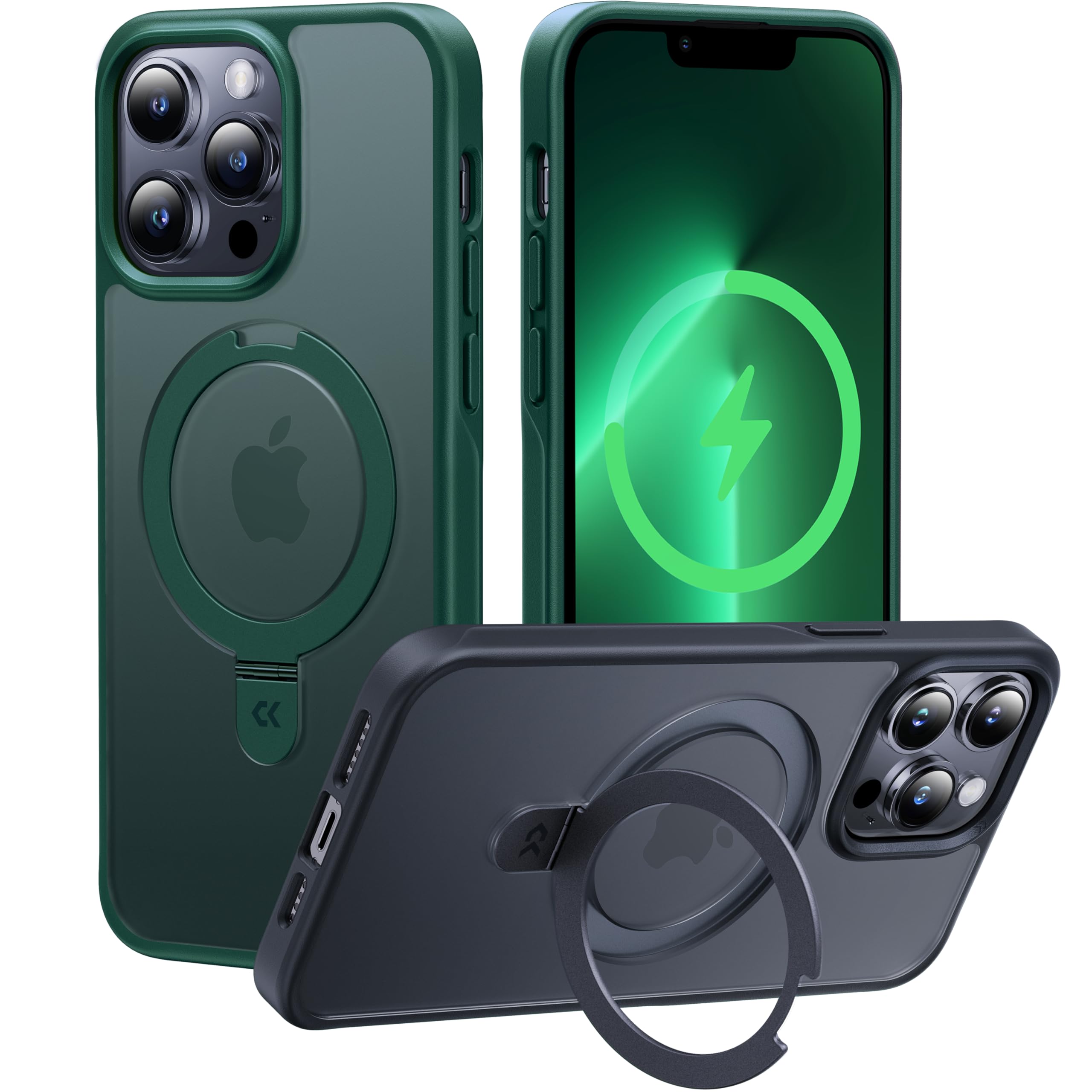 Funda De Teléfono Casekoo Diseñada Para Iphone 13 Pro Max Green - Venta Internacional.