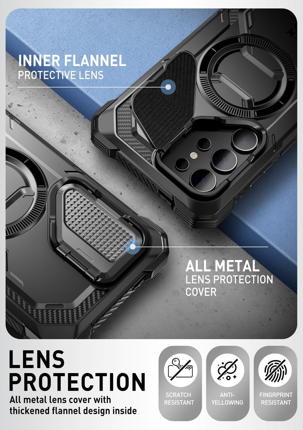 Foto 8 pulgar | Funda De Teléfono I-blason Armorbox Para Samsung Galaxy S24 Ultra - Venta Internacional.