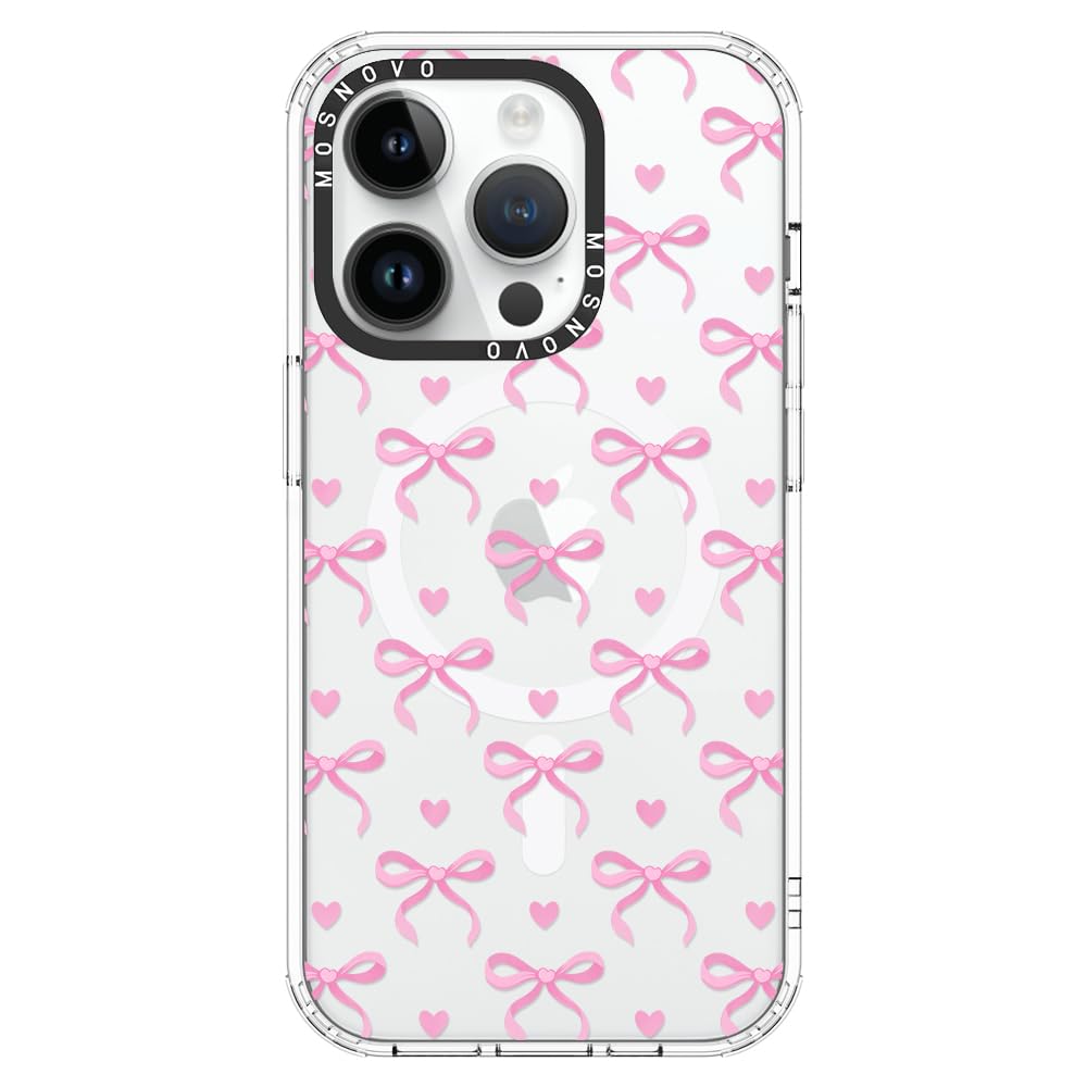Funda De Teléfono Mosnovo Compatible Con Iphone 14 Pro Bowtiful Love - Venta Internacional.
