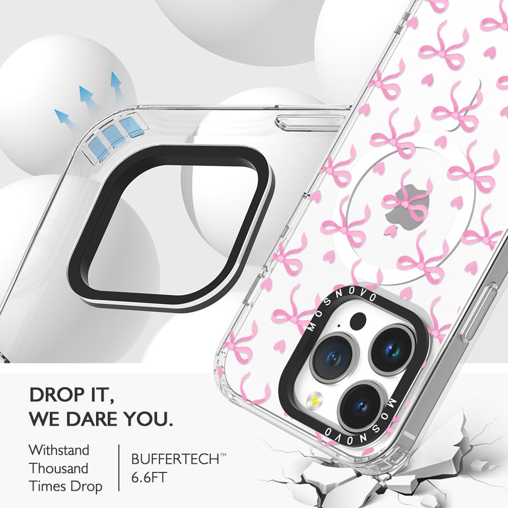 Foto 8 pulgar | Funda De Teléfono Mosnovo Compatible Con Iphone 14 Pro Bowtiful Love - Venta Internacional.