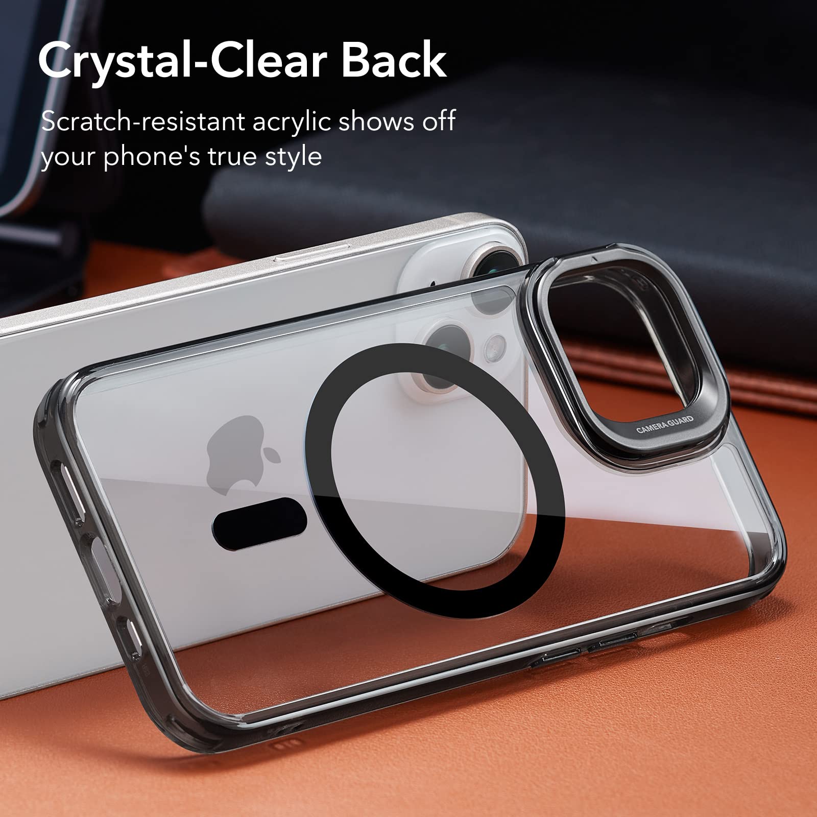 Foto 7 | Funda Esr Para Iphone 13/14 Con Magsafe, Negro Transparente - Venta Internacional.