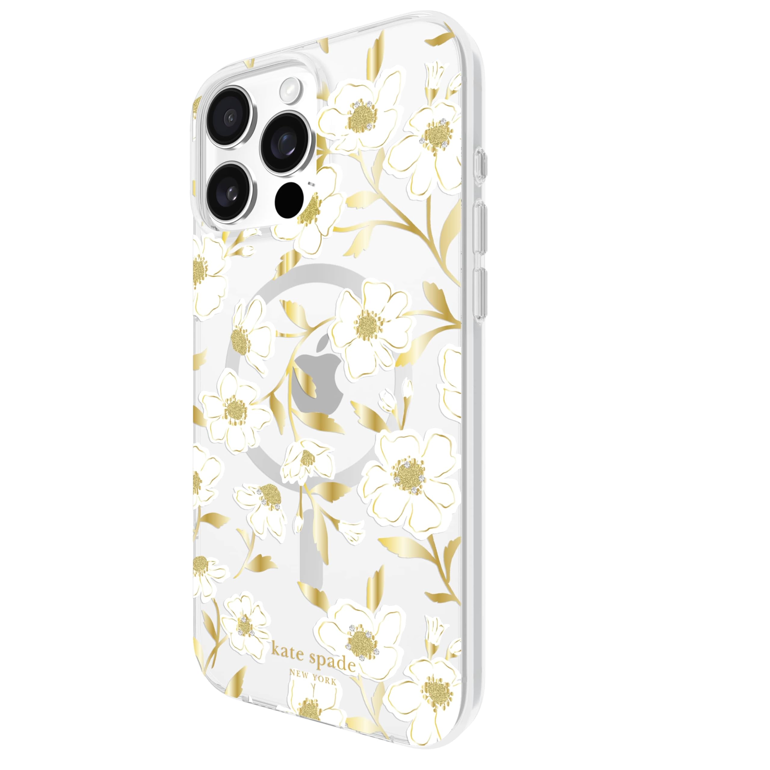 Foto 5 pulgar | Funda De Teléfono Kate Spade New York Para Iphone 16 Pro Max Sunshine Floral Gems - Venta Internacional.