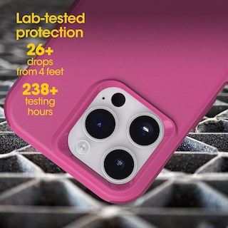 Foto 4 | Funda De Teléfono Otterbox Commuter Series Para Iphone 14 Pro, Color Rosa - Venta Internacional.