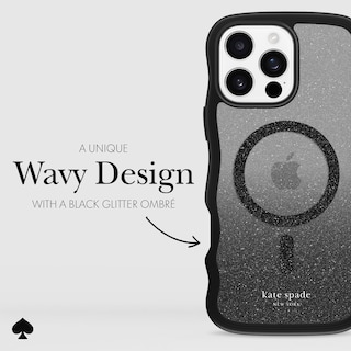 Foto 5 | Funda De Teléfono Kate Spade New York Para Iphone 16 Pro Max Wavy Nightfall - Venta Internacional.