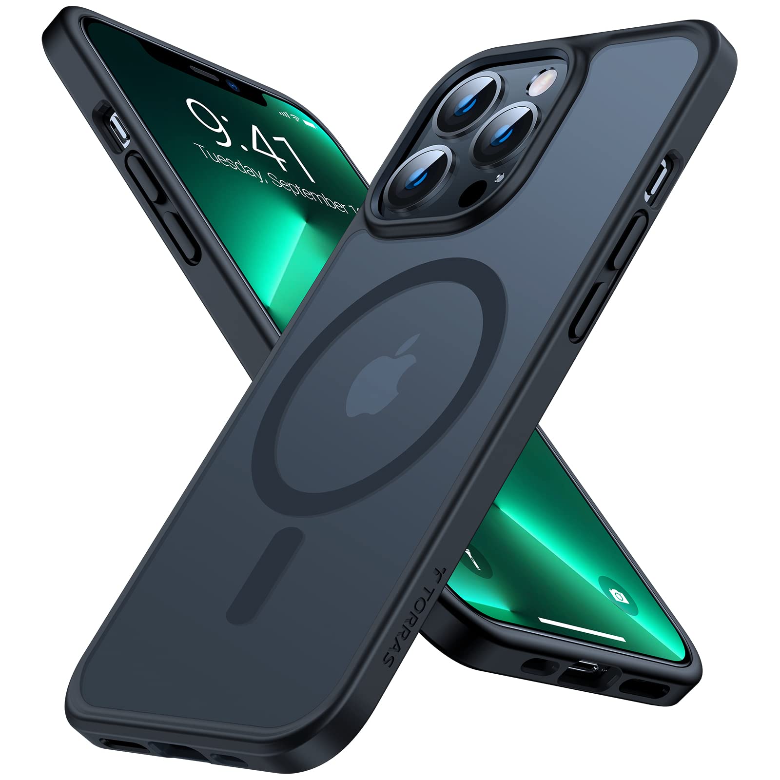 Funda Magnética Torras Para Iphone 12/12 Pro Negra - Venta Internacional.