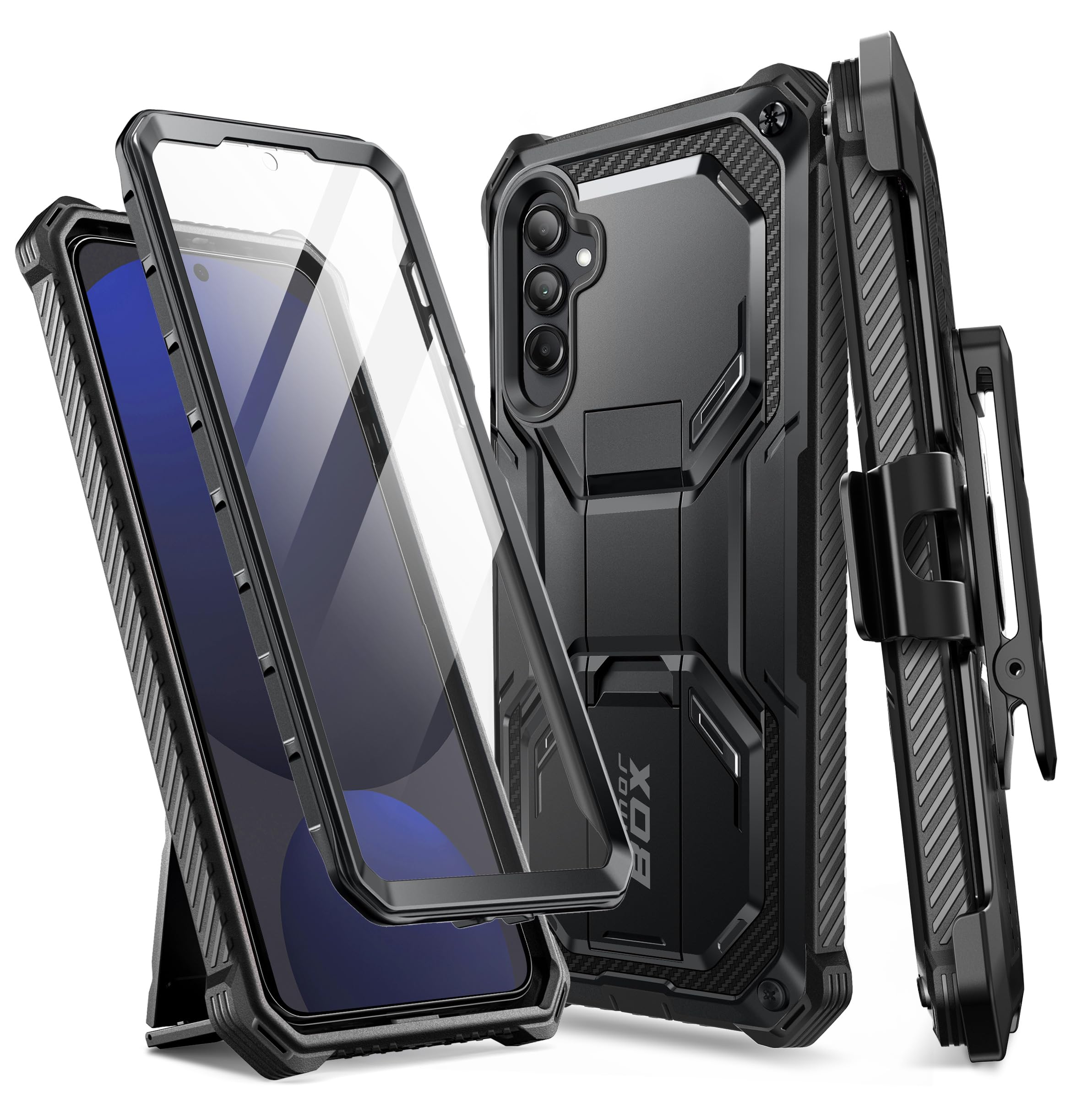 Foto 2 pulgar | Funda De Teléfono I-blason Armorbox Para Samsung Galaxy S24 Fe Negra - Venta Internacional.