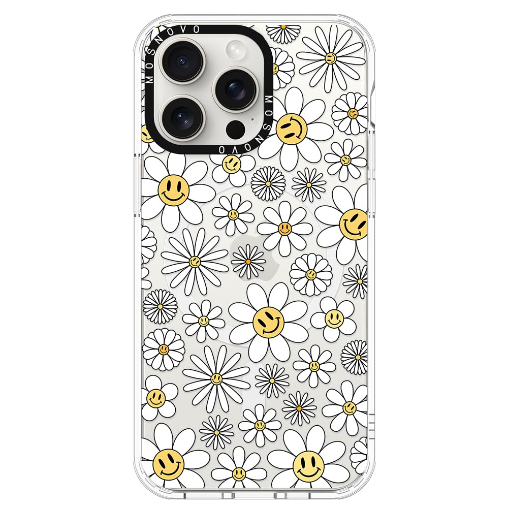 Funda De Teléfono Mosnovo Compatible Con Iphone 15 Pro Max Clear - Venta Internacional.