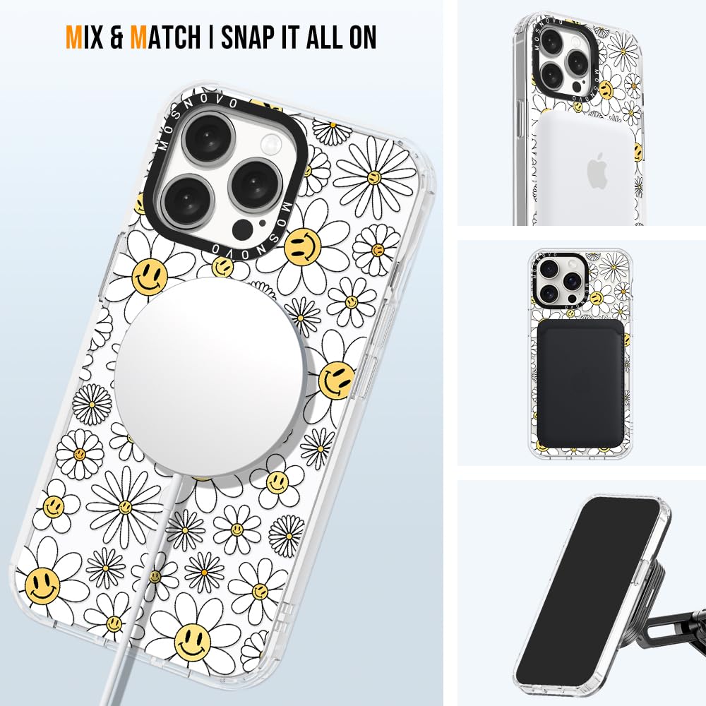 Foto 6 pulgar | Funda De Teléfono Mosnovo Compatible Con Iphone 15 Pro Max Clear - Venta Internacional.