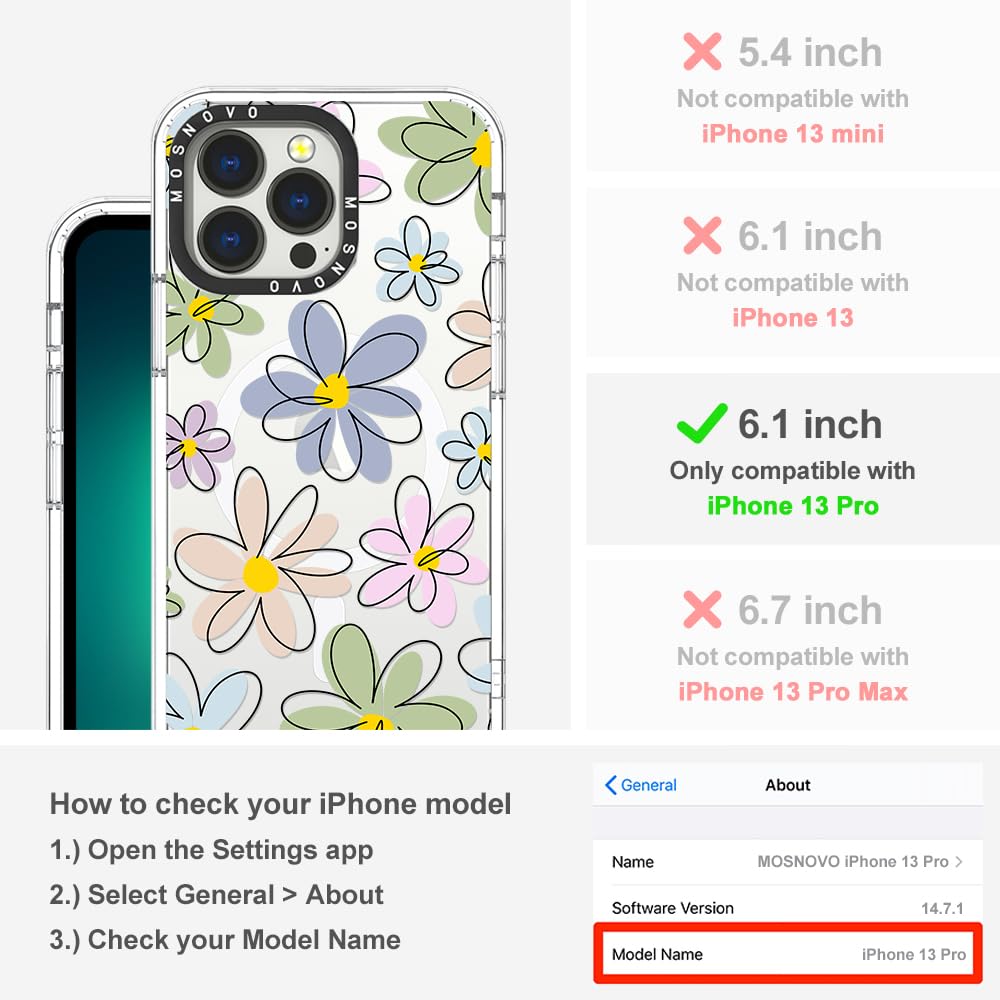 Foto 2 | Funda De Teléfono Mosnovo Compatible Con Iphone 13 Pro Con Magsafe - Venta Internacional.