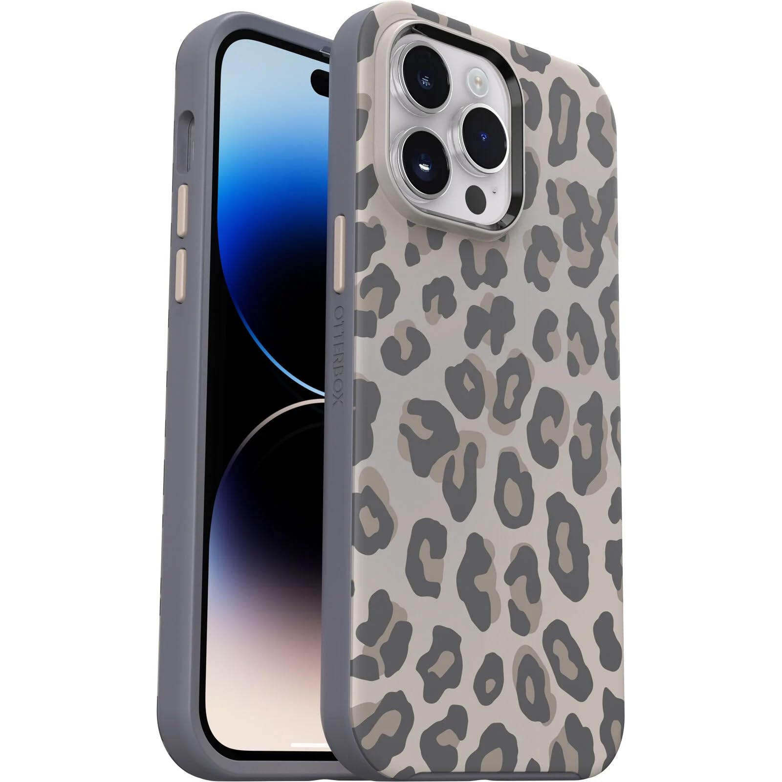 Funda Para Teléfono Otterbox Symmetry Series+ Wild Cat Grey Para Iphone 14 Pro Max - Venta Internacional.
