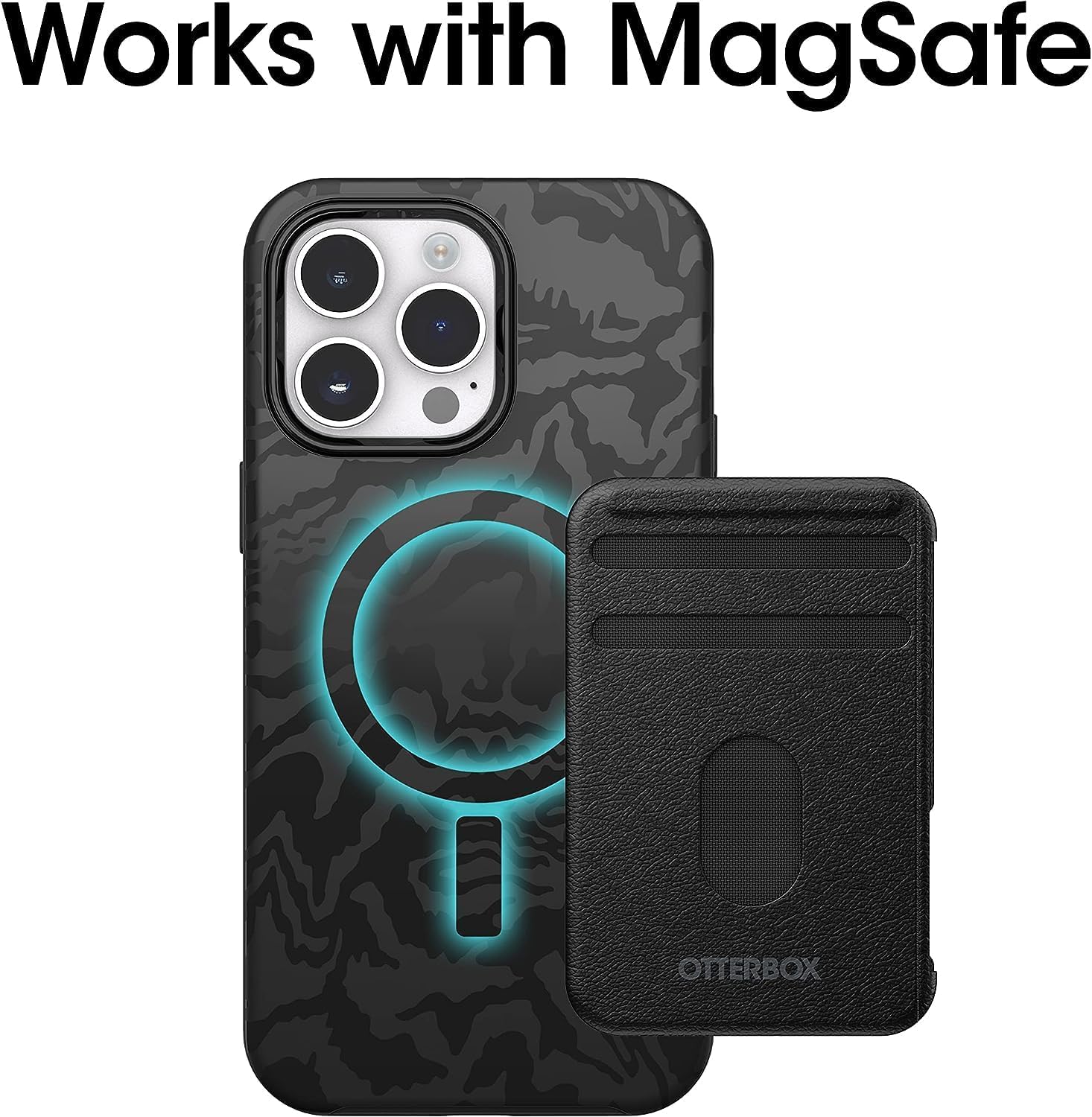 Foto 6 pulgar | Funda Para Teléfono Otterbox Symmetry Series+ Wild Cat Grey Para Iphone 14 Pro Max - Venta Internacional.