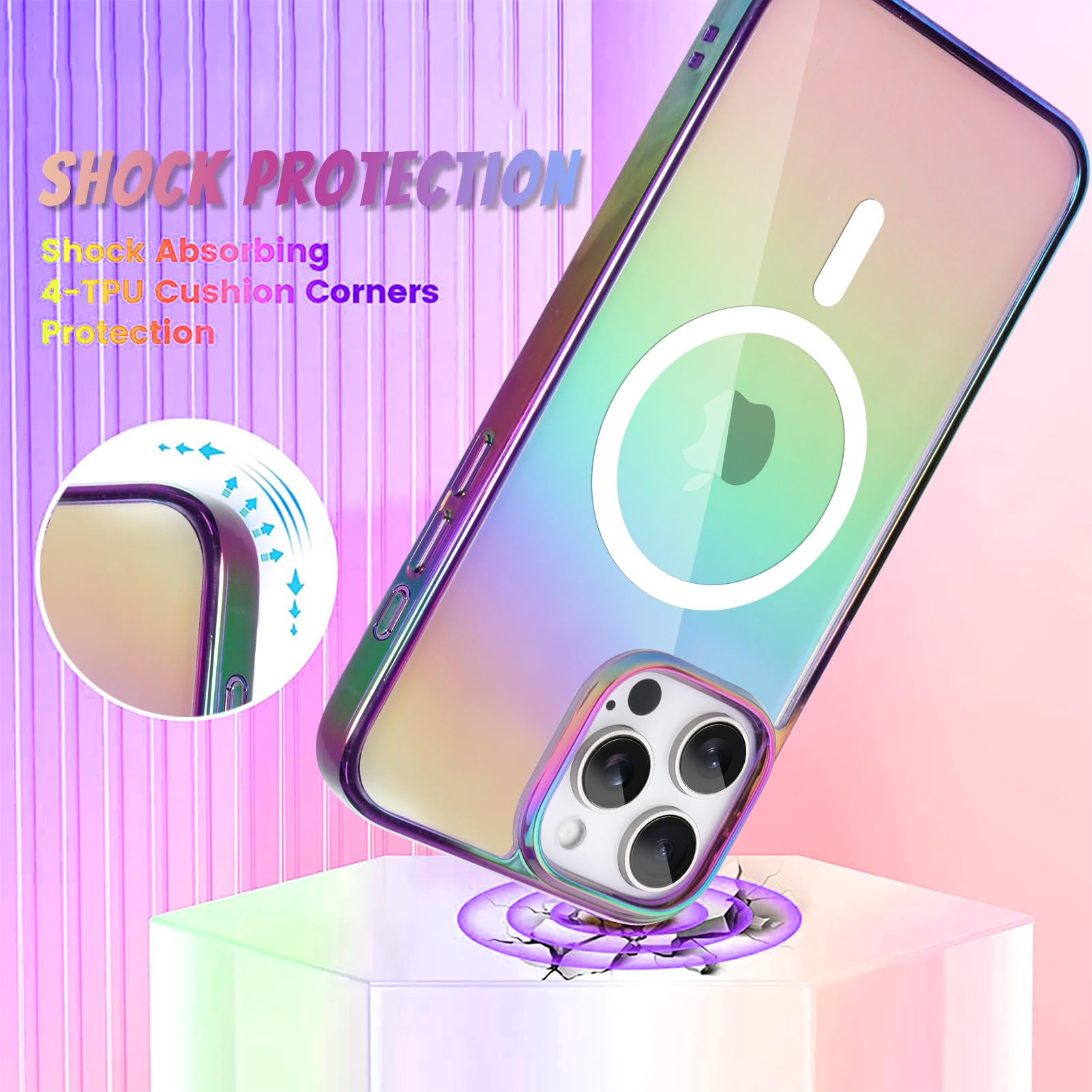 Foto 4 pulgar | Funda Bonoma Para Iphone 16 Pro Max Magnetic Magsafe - Venta Internacional.