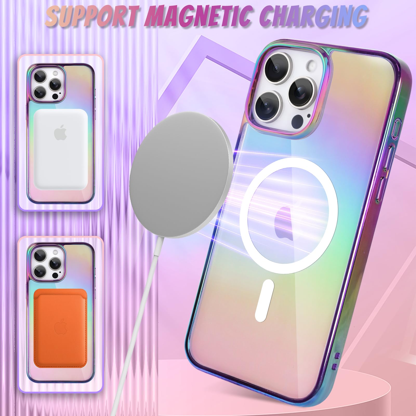 Foto 5 | Funda Bonoma Para Iphone 16 Pro Max Magnetic Magsafe - Venta Internacional.