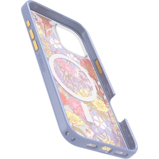 Foto 5 | Funda Para Teléfono Otterbox Symmetry Series, Transparente, Floral, Morado - Venta Internacional.