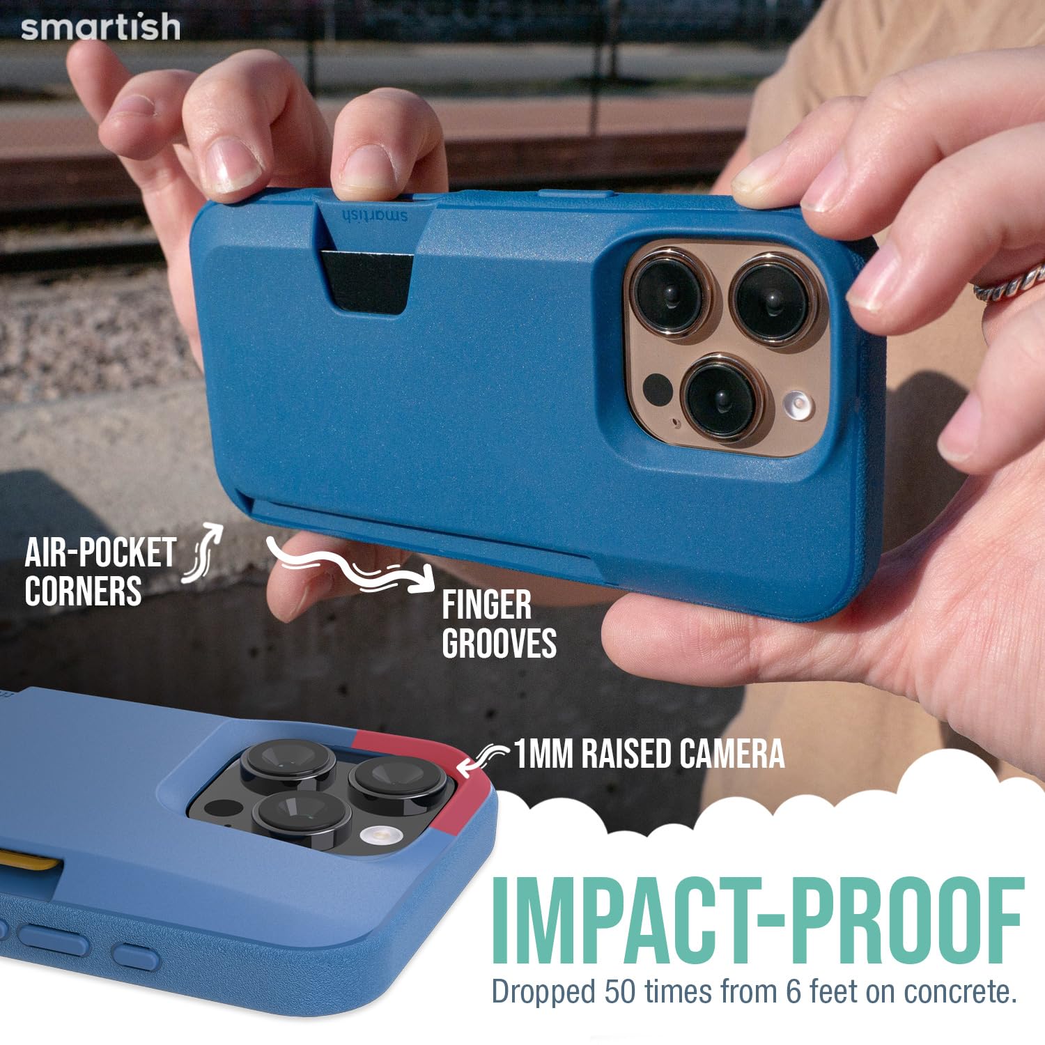 Foto 5 pulgar | Funda Tipo Cartera Smartish  Para Iphone 16 Pro Wallet Slayer, Vol. 1 - Venta Internacional.