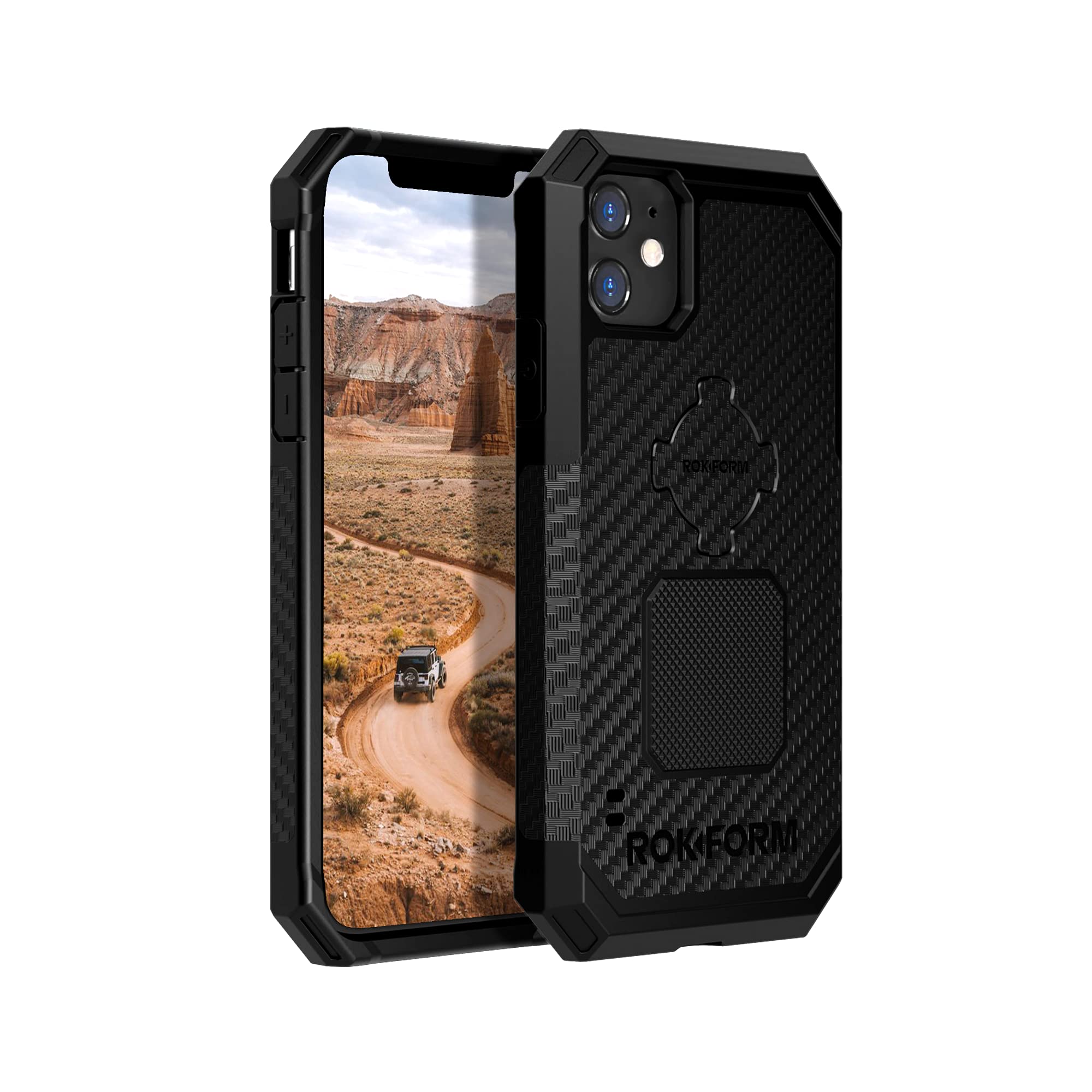 Funda Magnética Rokform Rugged Series Para Iphone 11, Negra - Venta Internacional.
