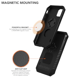 Foto 3 | Funda Magnética Rokform Rugged Series Para Iphone 11, Negra - Venta Internacional.