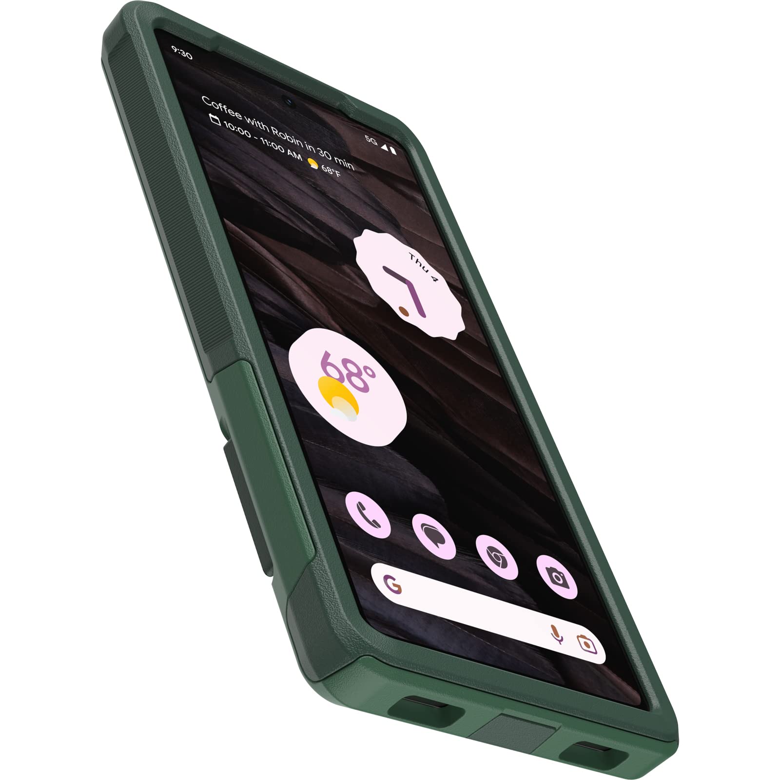 Foto 3 pulgar | Funda Otterbox Commuter Series Para Google Pixel 7a, Color Verde - Venta Internacional.