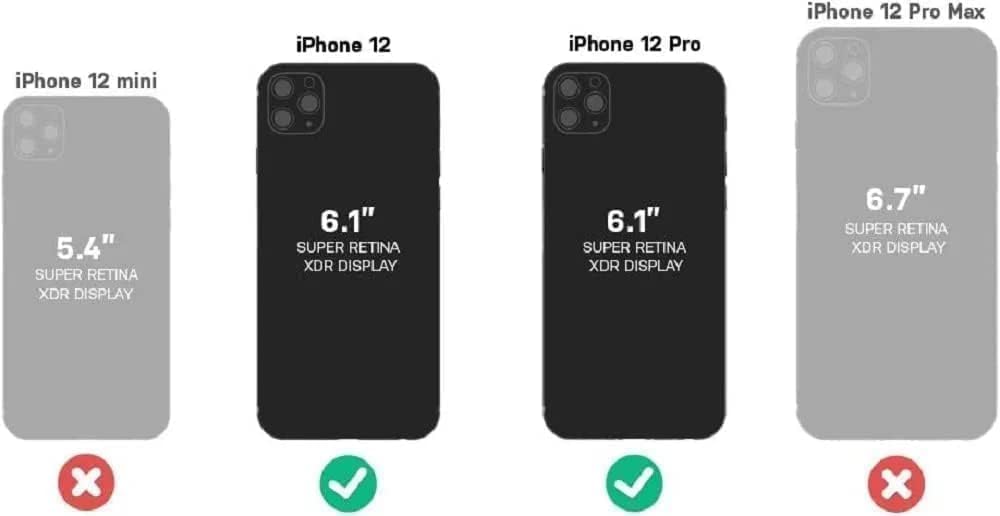 Foto 3 pulgar | Funda Otterbox Defender Series Para Iphone 12 Y Iphone 12 Pro - Venta Internacional.