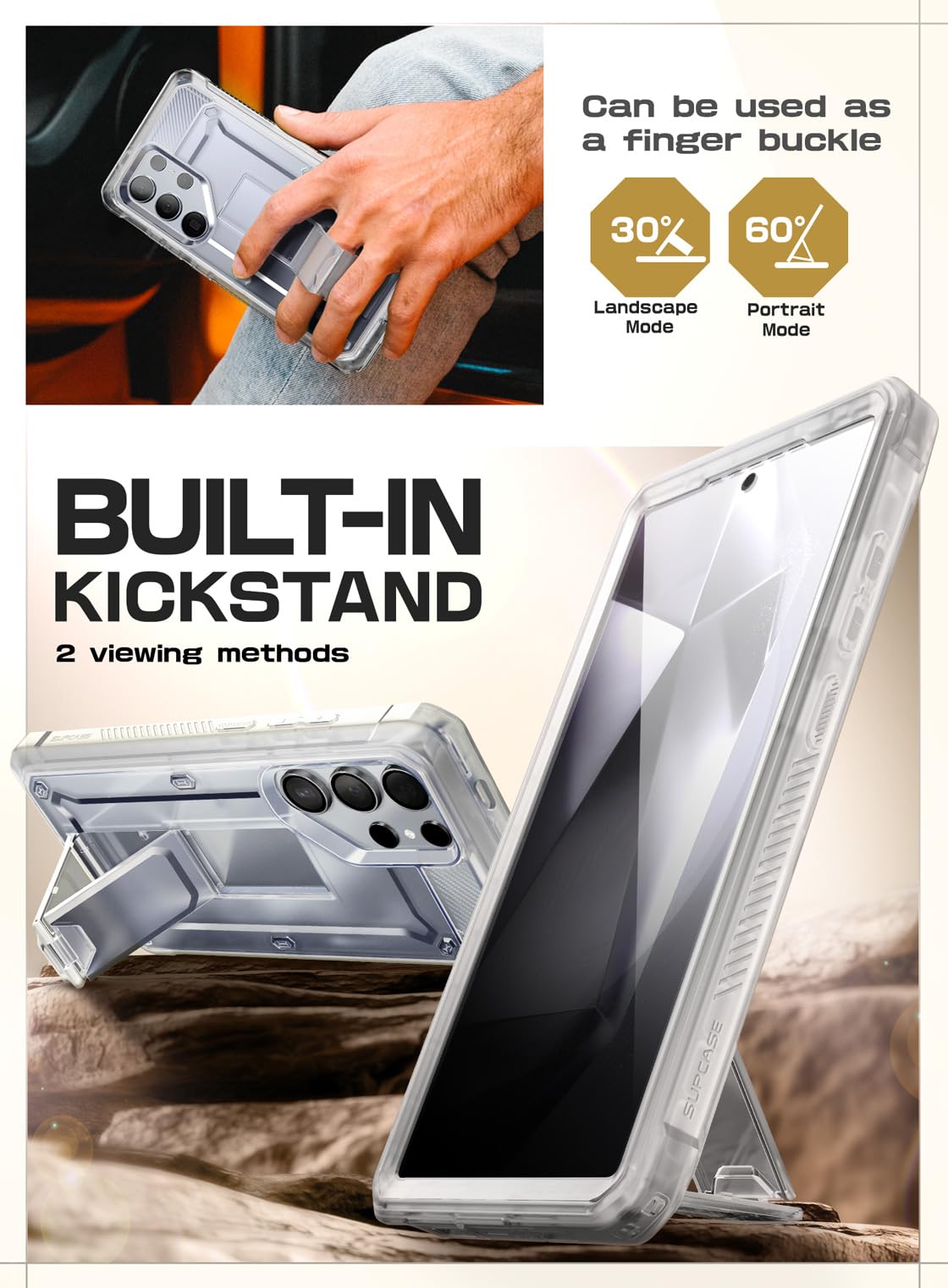 Foto 5 pulgar | Funda De Teléfono Supcase Unicorn Beetle Pro Para Samsung S24 Ultra - Venta Internacional.