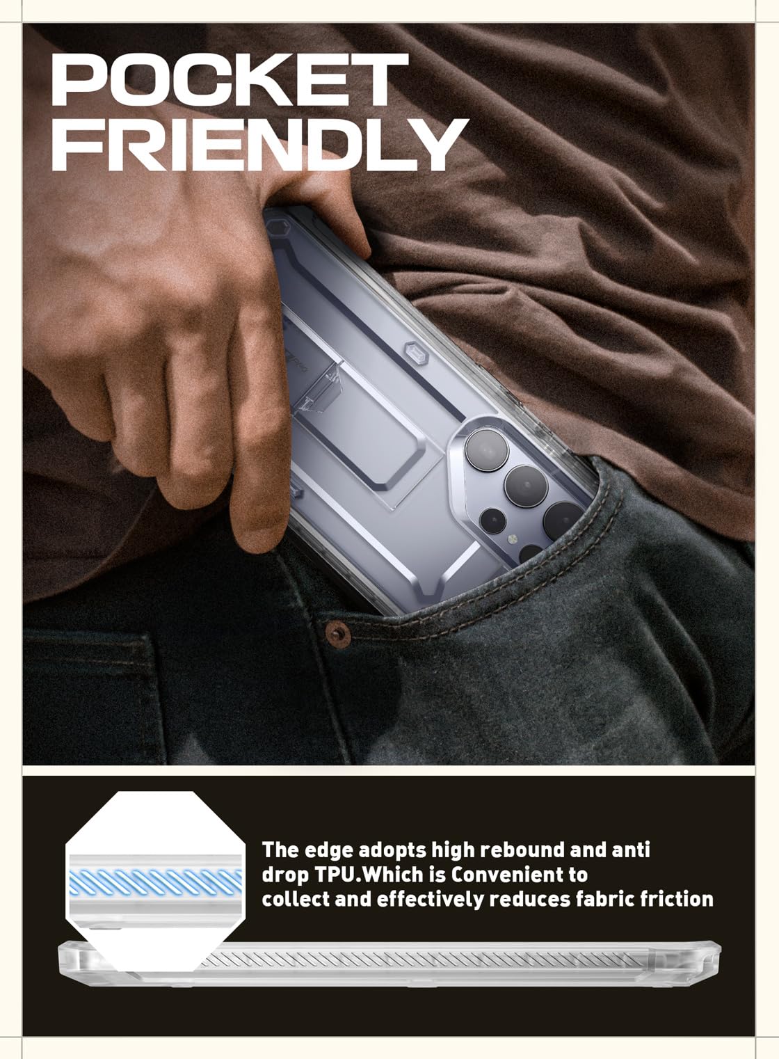 Foto 7 | Funda De Teléfono Supcase Unicorn Beetle Pro Para Samsung S24 Ultra - Venta Internacional.