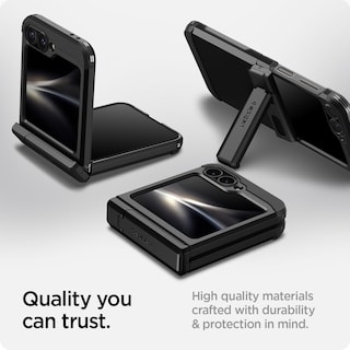 Foto 7 | Funda Spigen Tough Armor Pro Para Galaxy Z Flip 6 Con Soporte - Venta Internacional.