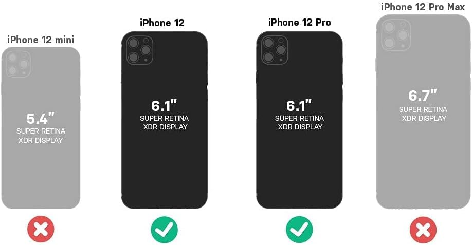 Foto 3 pulgar | Funda De Teléfono Otterbox Commuter Series Para Iphone 12 Y 12 Pro - Venta Internacional.