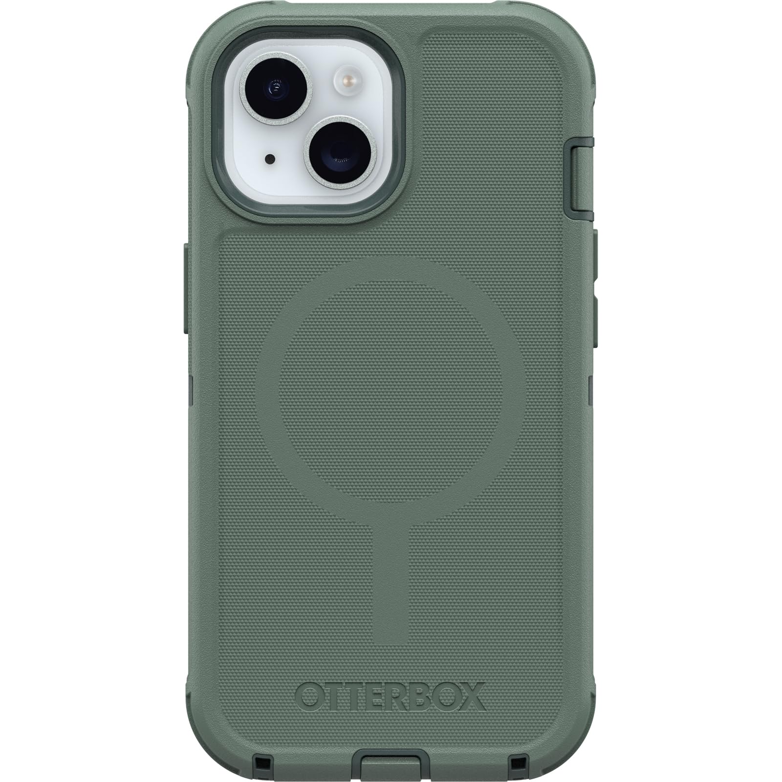Funda De Teléfono Otterbox Defender Para Iphone 15/14/13 Magsafe Green - Venta Internacional.