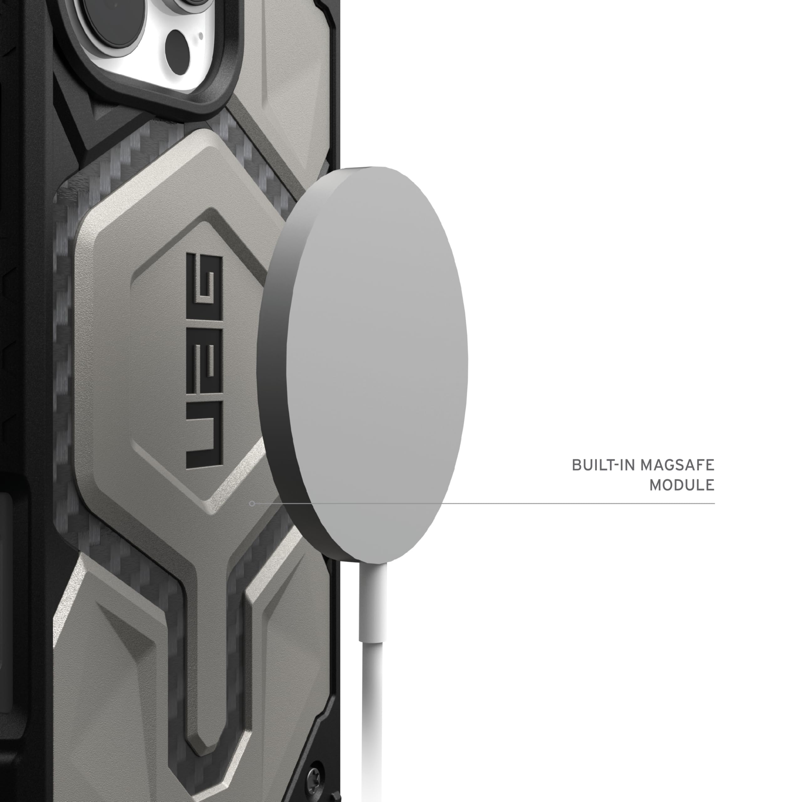 Foto 6 pulgar | Funda De Teléfono Urban Armor Gear Uag Monarch Pro Para Iphone 16 Pro Max - Venta Internacional.