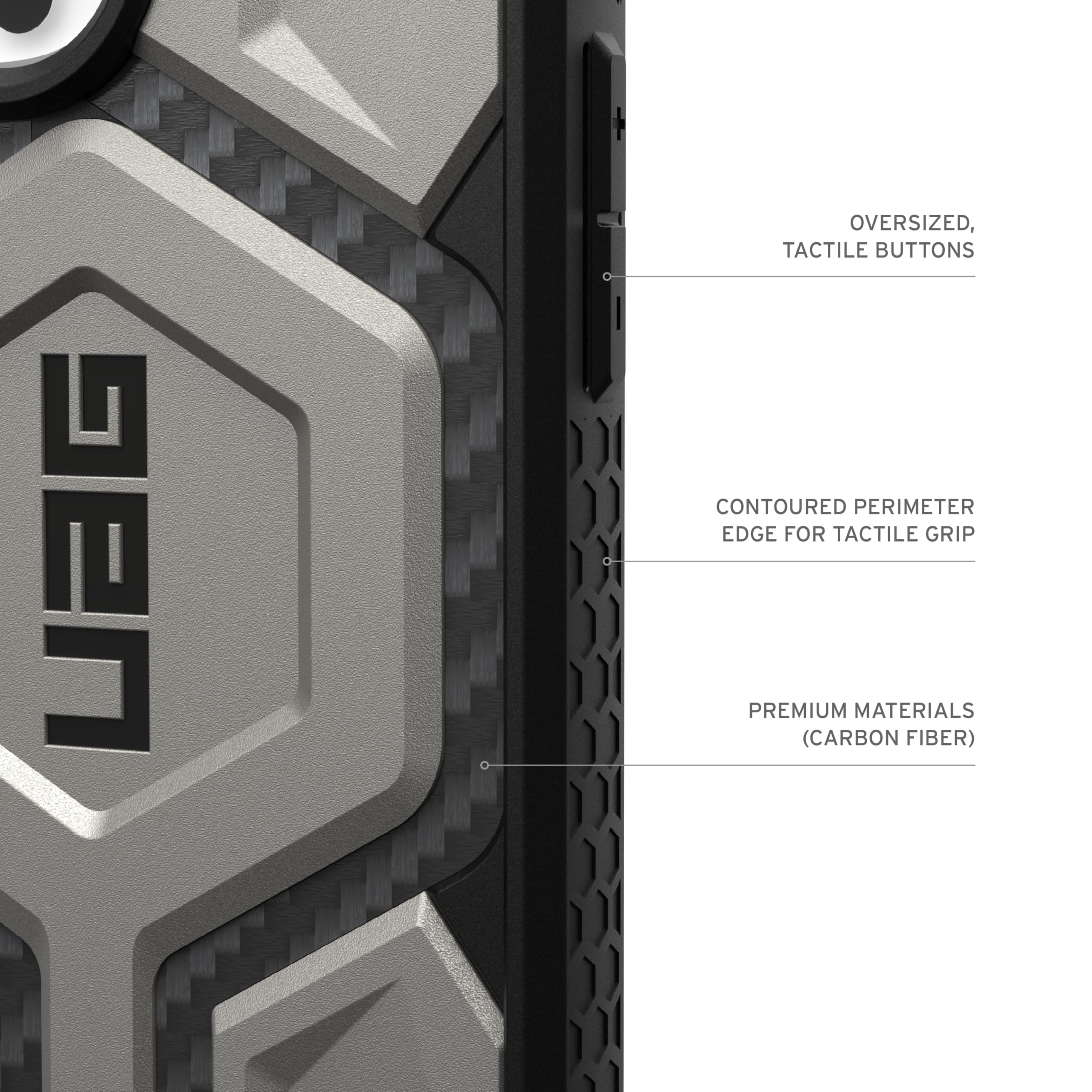 Foto 7 pulgar | Funda De Teléfono Urban Armor Gear Uag Monarch Pro Para Iphone 16 Pro Max - Venta Internacional.
