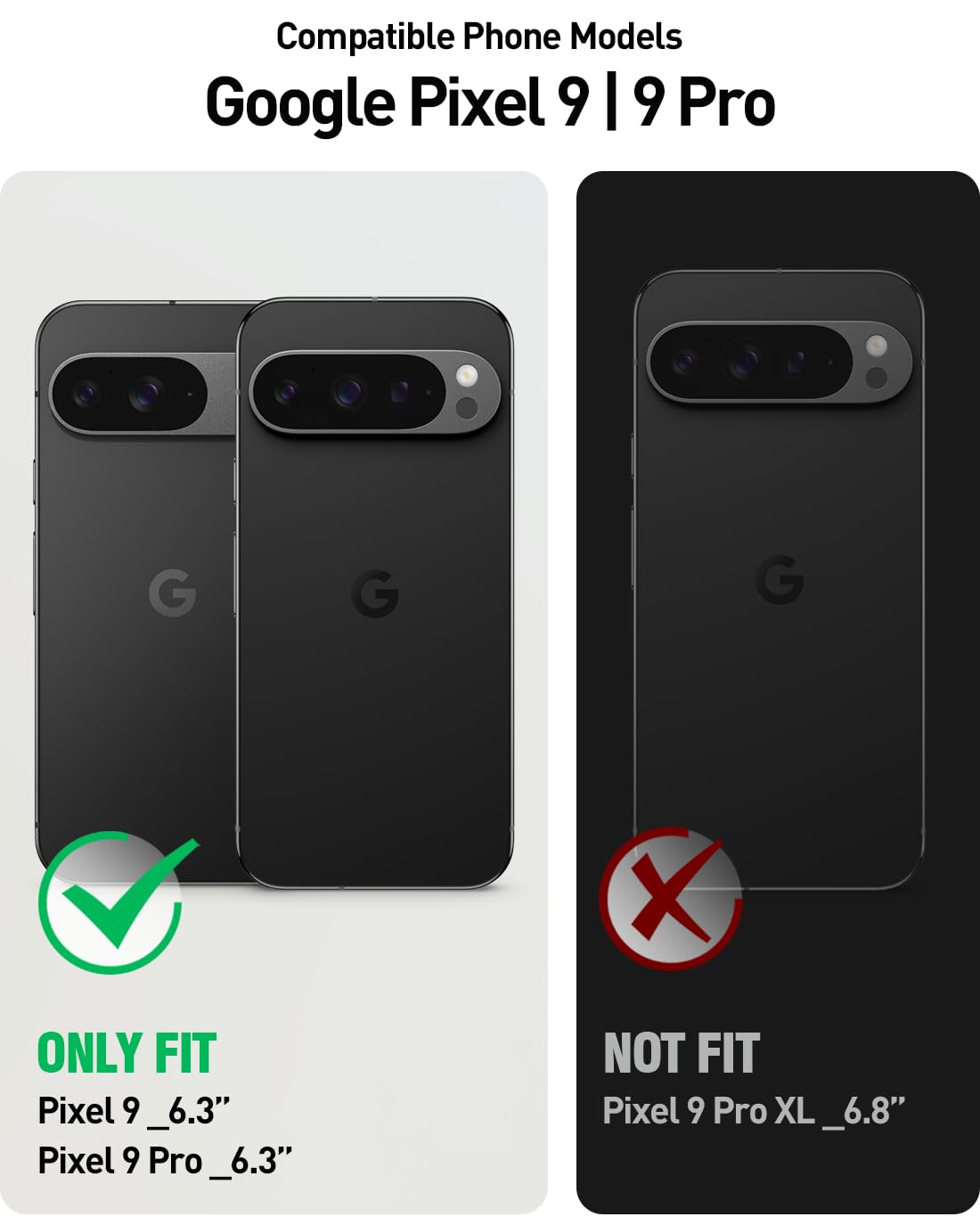 Foto 3 pulgar | Funda Poetic Revolution Para Google Pixel 9/9 Pro 5g Negra - Venta Internacional.