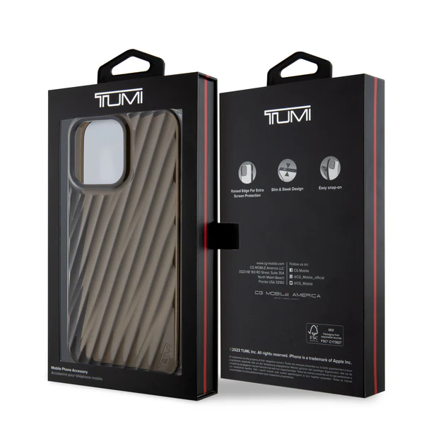 Foto 9 pulgar | Funda Tumi Olas Para Iphone 16 Pro Max - Negro Original