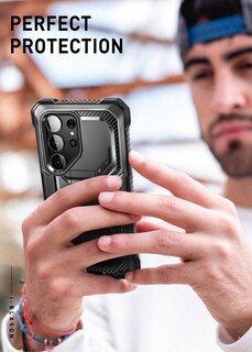 Foto 7 | Funda De Teléfono I-blason Armorbox Con Soporte Para Samsung Galaxy S23 Ultra - Venta Internacional.
