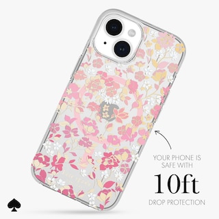 Foto 3 | Funda De Teléfono Kate Spade New York Flowerbed Pink Ombre Para Iphone 15/14/13 Con Magsafe - Venta Internacional.